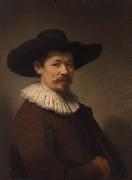REMBRANDT Harmenszoon van Rijn Portrait of Herman Doomer (mk33) oil painting on canvas